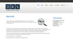 Desktop Screenshot of dorightsolutions.com